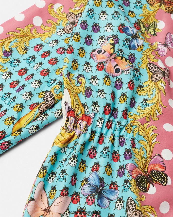 drucken Windjacke mit Schmetterlingen Versace Kinder Kleidung 8N4XJD1937