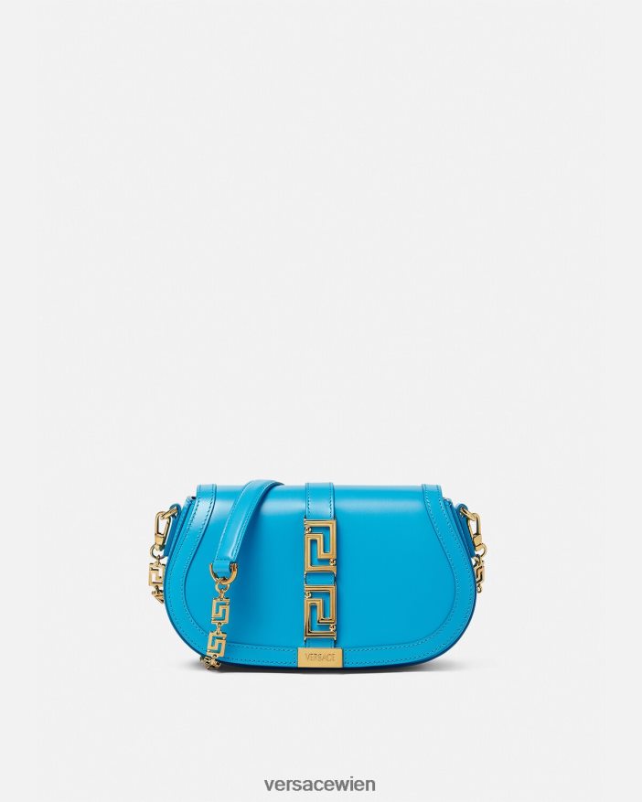 dv blau Greca-Göttin-Umhängetasche Versace Frauen Taschen 8N4XJD266