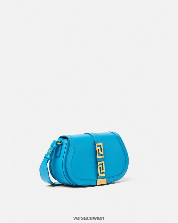 dv blau Greca-Göttin-Umhängetasche Versace Frauen Taschen 8N4XJD266