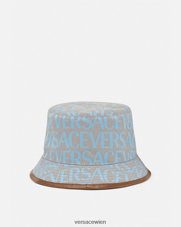 eine Farbe Allover-Eimerhut Versace Frauen Zubehör 8N4XJD869