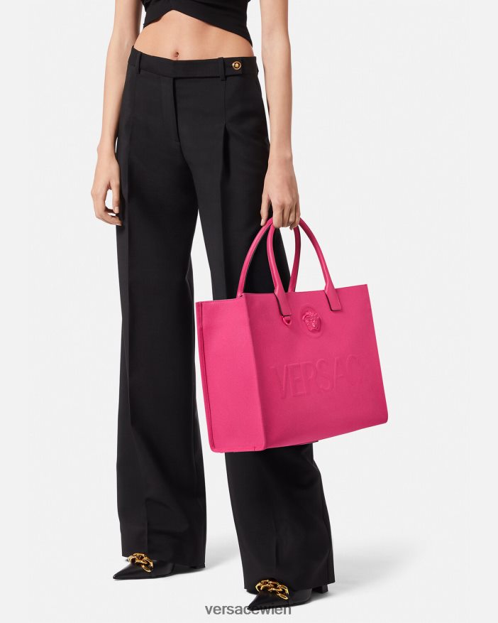 eine Farbe Große La Medusa-Einkaufstasche Versace Frauen Taschen 8N4XJD358