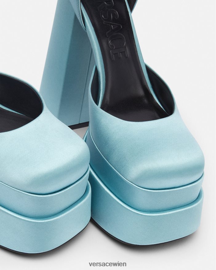 eine Farbe Medusa Aevitas Plateaupumps Versace Frauen Schuh 8N4XJD413