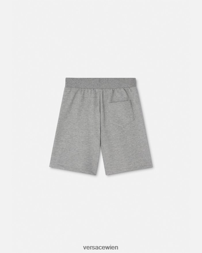 grau Greca-Sweatshorts Versace Kinder Kleidung 8N4XJD2081