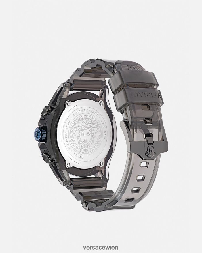 grau Symbol aktive Uhr Versace Frauen Zubehör 8N4XJD977