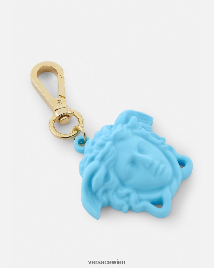 hellblau La Medusa-Schlüsselanhänger Versace Männer Zubehör 8N4XJD1662