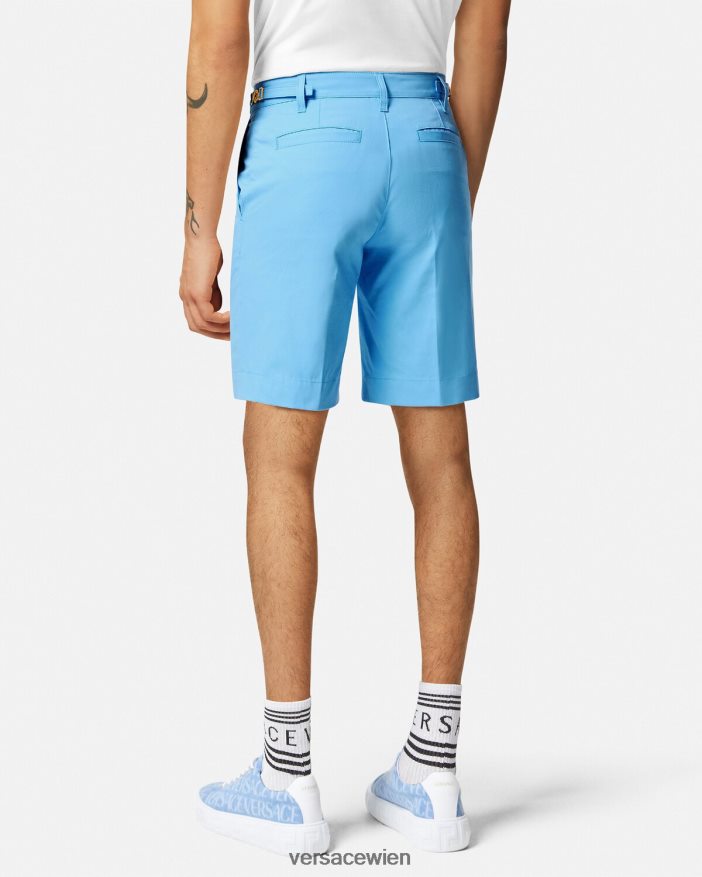 hellblau Medusa Biggie Bermudashorts Versace Männer Kleidung 8N4XJD1445