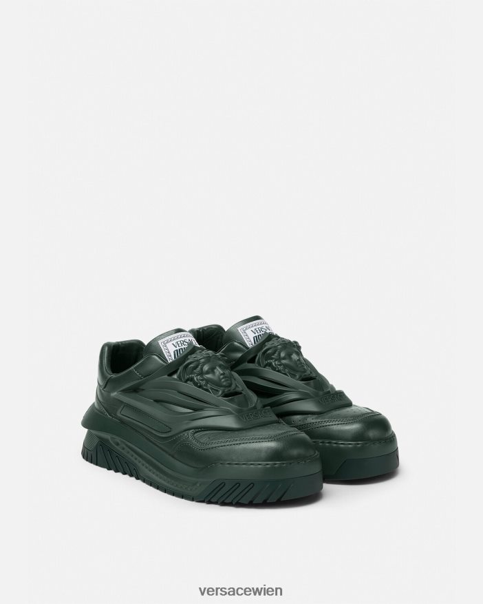 khaki Odissea-Sneaker Versace Männer Schuh 8N4XJD1526