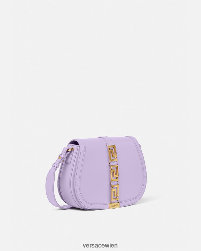 lila Greca-Göttin große Umhängetasche Versace Frauen Taschen 8N4XJD272