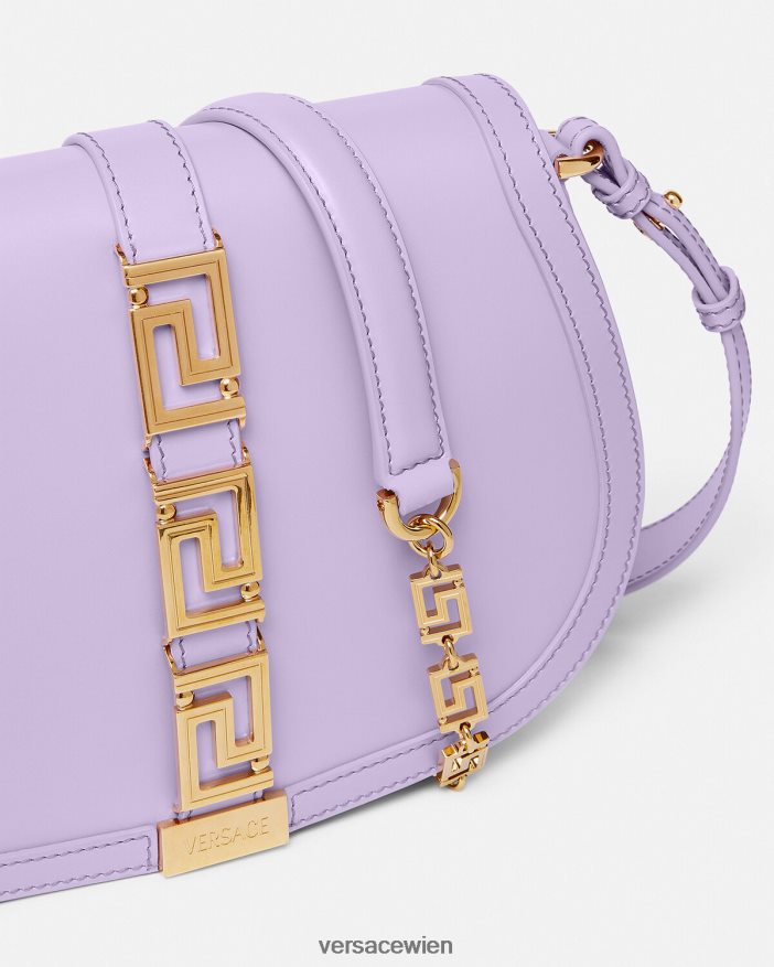 lila Greca-Göttin große Umhängetasche Versace Frauen Taschen 8N4XJD272