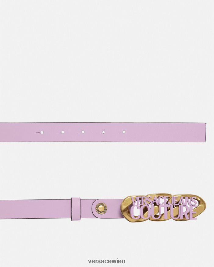 lila Logo-Kettengürtel Versace Frauen Zubehör 8N4XJD2354