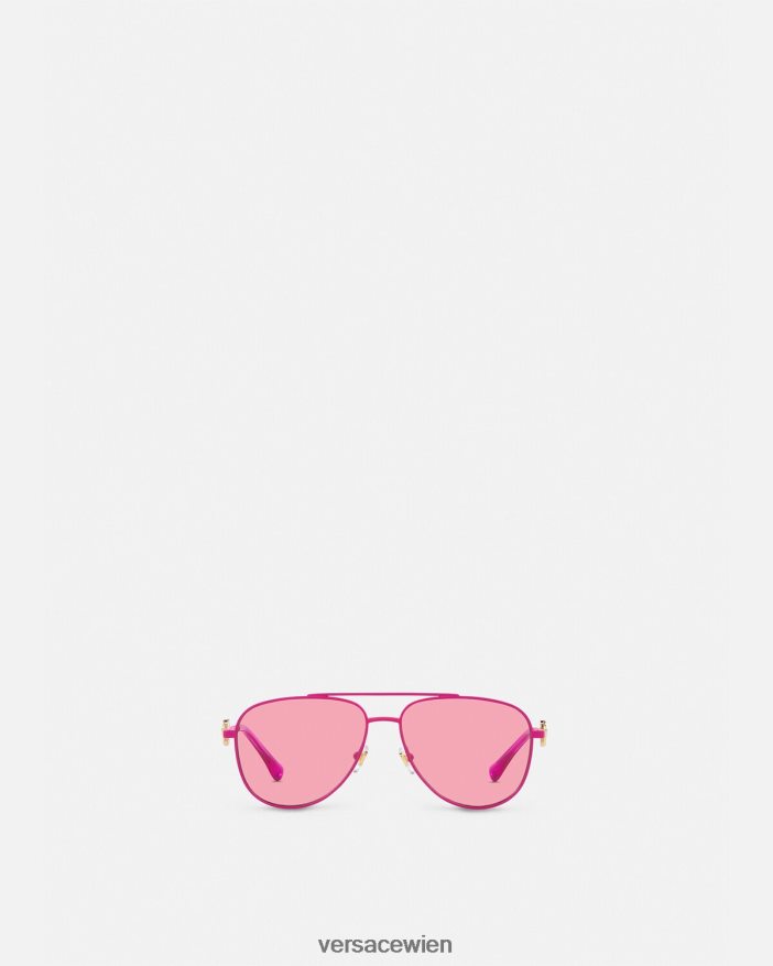 lila Medusa-Pilotensonnenbrille Versace Kinder Zubehör 8N4XJD2058