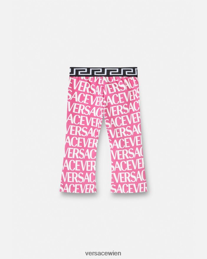rosa  bedruckt Allover-Baby-Jogginghose Versace Kinder Kleidung 8N4XJD1873