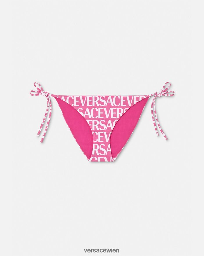 rosa  bedruckt Allover-Bikinihose Versace Frauen Unterwäsche und Strandbekleidung 8N4XJD1166