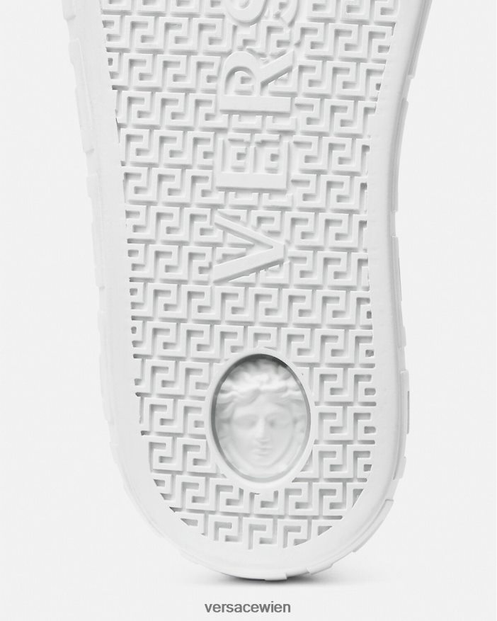 rosa  bedruckt Allover-Greca-Sneaker Versace Frauen Schuh 8N4XJD499