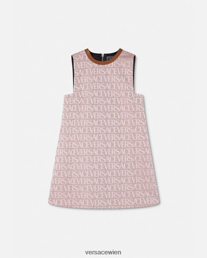 rosa  bedruckt Allover-Minikleid Versace Frauen Kleidung 8N4XJD26