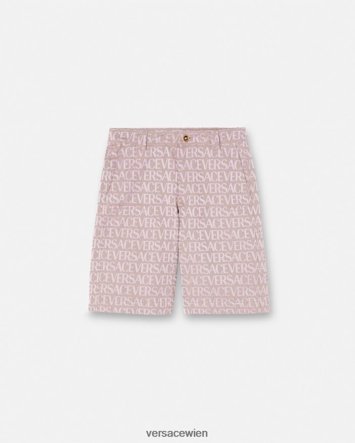 rosa  bedruckt Allover-Shorts Versace Männer Kleidung 8N4XJD1434