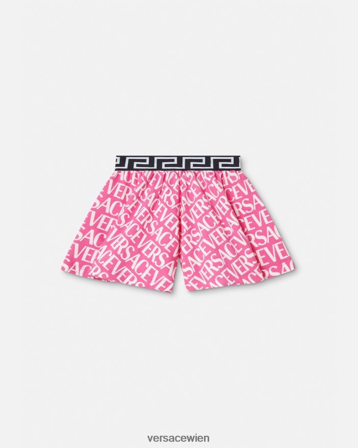 rosa  bedruckt Allover-Sweatshorts Versace Kinder Kleidung 8N4XJD1975