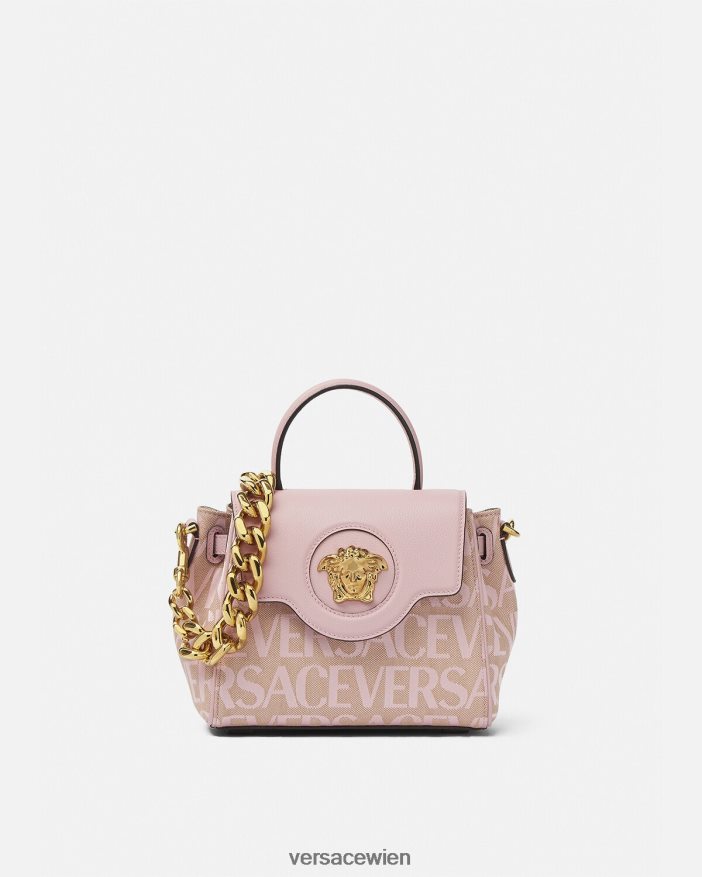 rosa  bedruckt Kleine Handtasche „Allover La Medusa“ Versace Frauen Taschen 8N4XJD326