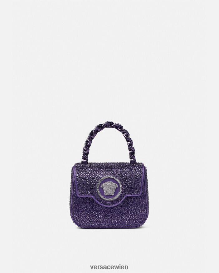 violett Crystal La Medusa Mini-Tasche Versace Frauen Taschen 8N4XJD360