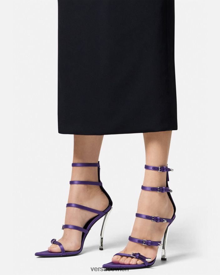 violett punktgenaue Sandalen Versace Frauen Schuh 8N4XJD398